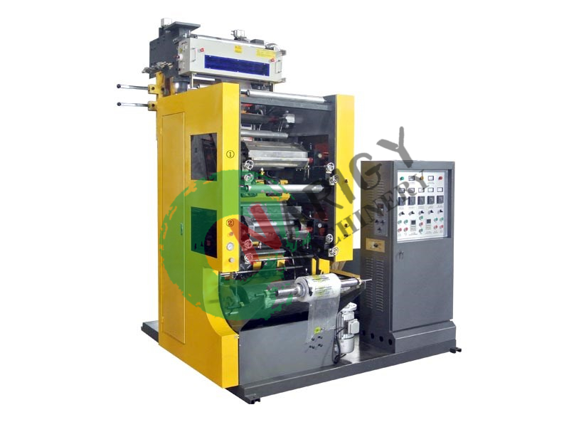 Mini Film Blowing Machine with Double Color Printing Machine