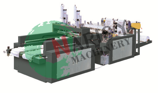 Automatic High Speed Double-color T-shirt Bag Making machine