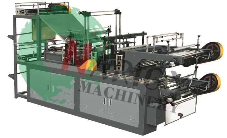 Computer Control Two-layer Rolling Bag-making Machine for Vest & Flat Bags