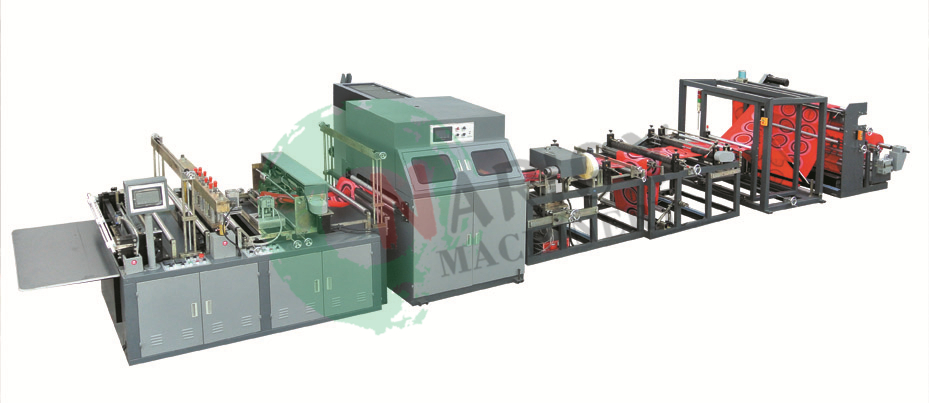 Fully Automatic Nonwoven Loop handle Bag Making Machine