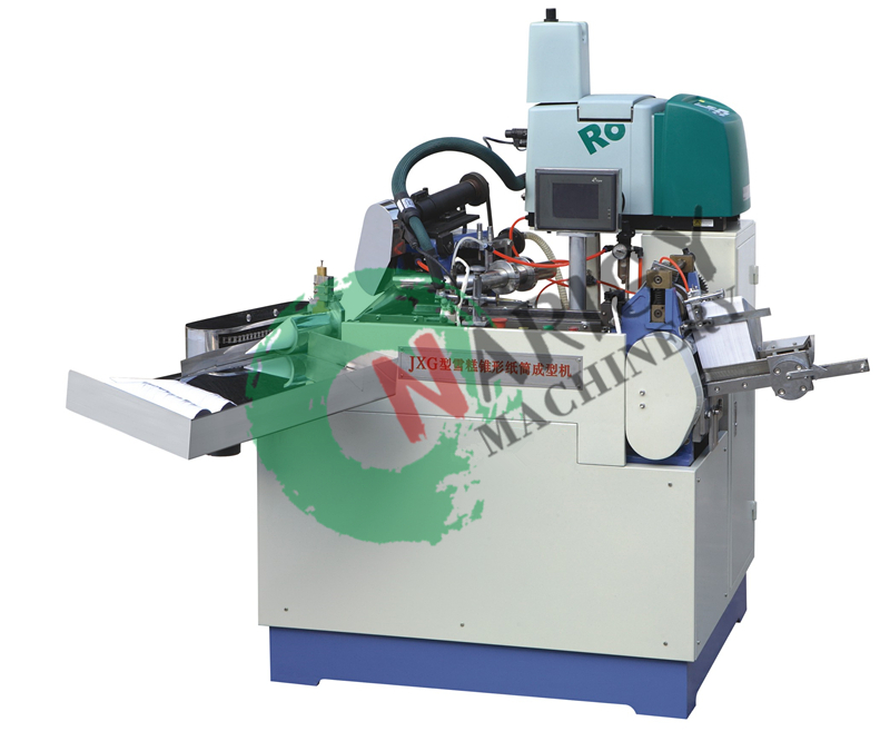 Ice Cream Cone Paper Tube Forming Machine