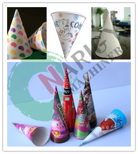 Ice Cream Cone Paper Tube Forming Machine